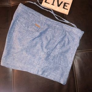 4” Chambray Authentic Michael Kors Shorts